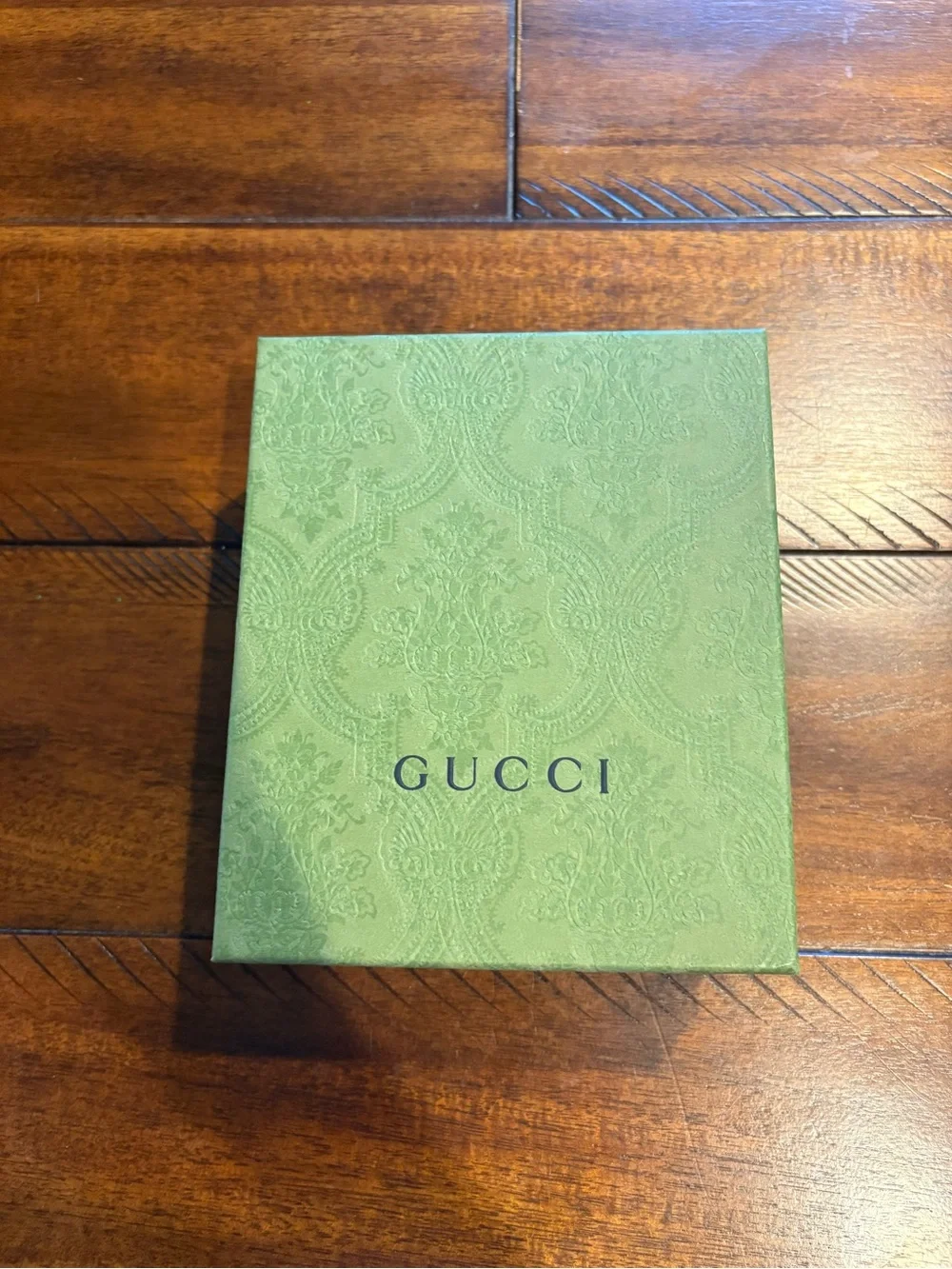 Gucci GG Supreme Small Pouch in Beige/Green/Red - Picture 6 of 6